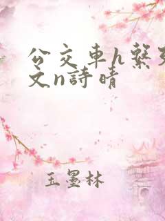 公交车h系列辣文n诗晴