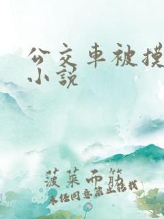 公交车被摸高潮小说