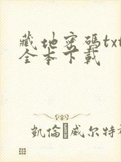 藏地密码txt全本下载