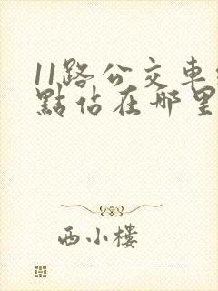 11路公交车终点站在哪里