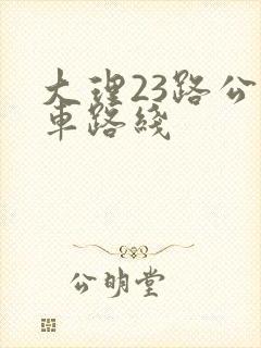 大理23路公交车路线