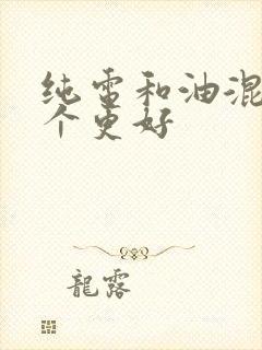 纯电和油混车哪个更好