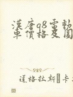 汉唐q8电动汽车价格及图片