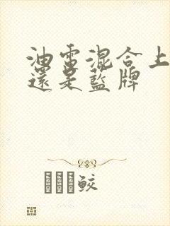 油电混合上绿牌还是蓝牌