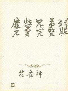 废柴兄弟3观看免费完整版