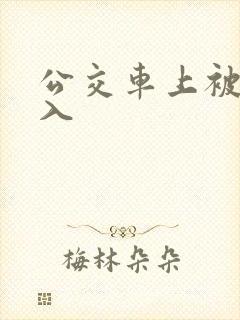 公交车上被人后入
