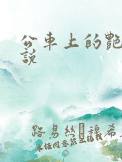 公车上的艳遇小说