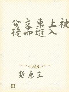 公交车上被人从后面进入