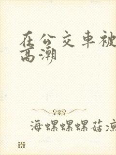 在公交车被艹到高潮