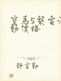 宝马5系电油混动价格