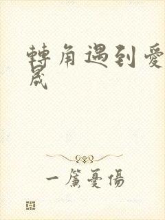 转角遇到爱 李晟