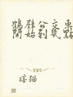 鹤壁公交车几点开始到几点结束