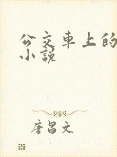 公交车上的高潮小说