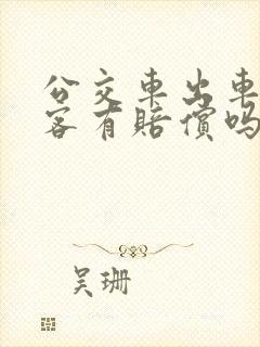 公交车出车祸乘客有赔偿吗