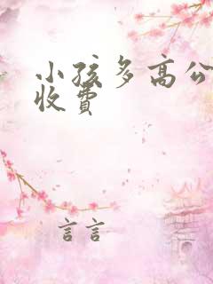 小孩多高公交车收费
