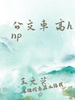 公交车 高h np
