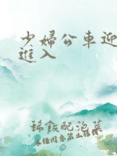 少妇公车迎合我进入