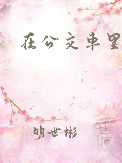 在公交车里爱爱