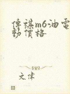 传祺m6油电混动价格