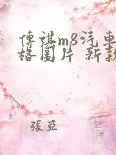 传祺m8汽车价格图片 新款