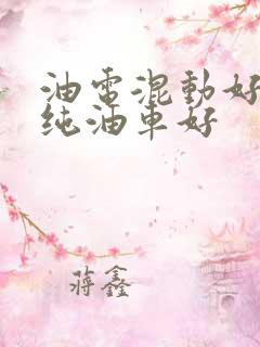 油电混动好还是纯油车好