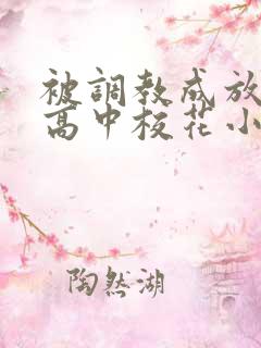 被调教成放荡的高中校花小说