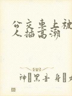 公交车上被陌生人插高潮