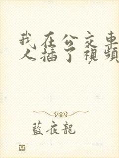 我在公交车上被人插了视频