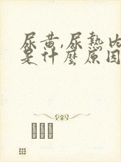 尿黄,尿热内热是什么原因