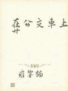 在公交车上被人艹