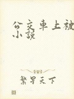 公交车上被玩弄小说