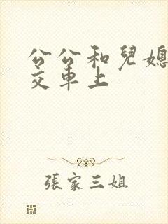 公公和儿媳妇公交车上