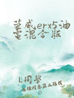荣威erx5油电混合版