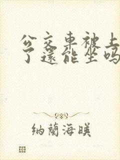 公交车被上高潮了还能坐吗小说结局