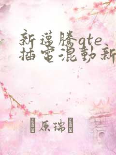 新迈腾gte 插电混动新款