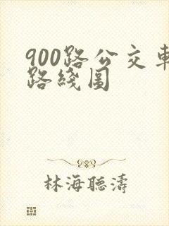 900路公交车路线图