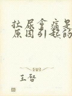 拉尿会痛是什么原因引起的