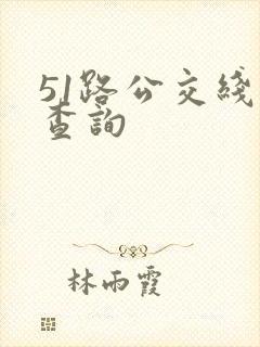 51路公交线路查询