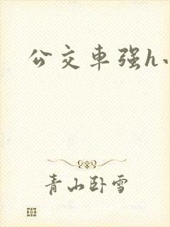 公交车强h小说