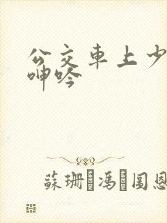 公交车上少妇的呻吟