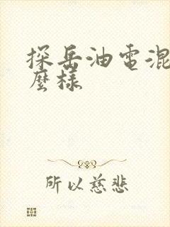 探岳油电混动怎么样