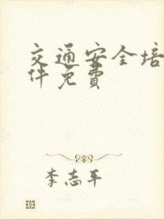 交通安全培训课件免费