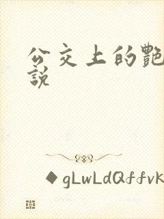 公交上的艳遇小说