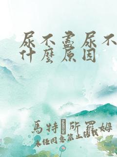 尿不尽尿不净是什么原因