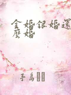 金婚银婚还有什么婚