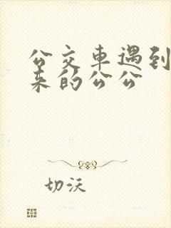 公交车遇到农村来的公公