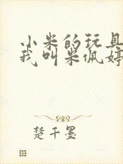 小米的玩具日记我叫米佩婷