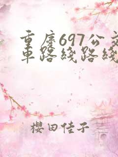 重庆697公交车路线路线图