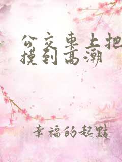 公交车上把少妇摸到高潮