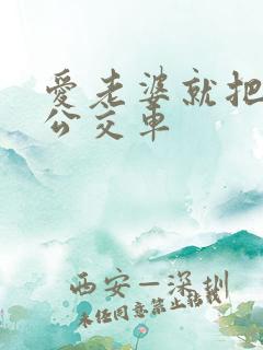 爱老婆就把她变公交车